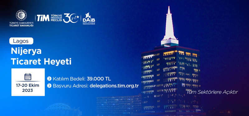 Nijerya (Lagos) TİM-DAİB Ticaret Heyeti